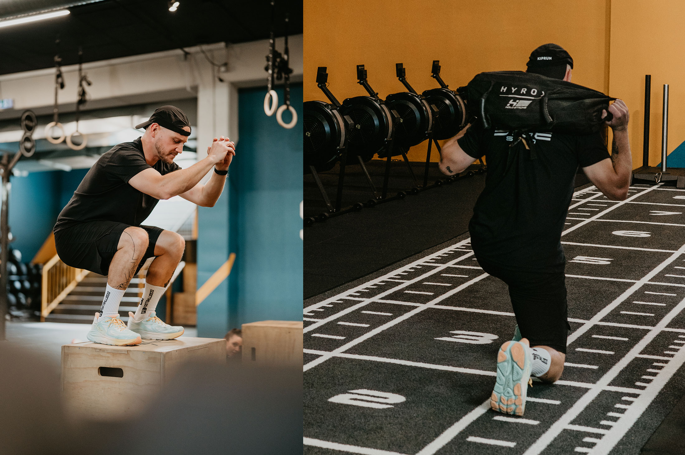 Teilnehmende in der Hyrox Class bei Base560